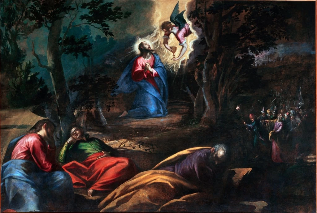  115-La preghiera nel giardino degli ulivi -Chiesa del Redentore, Venezia 